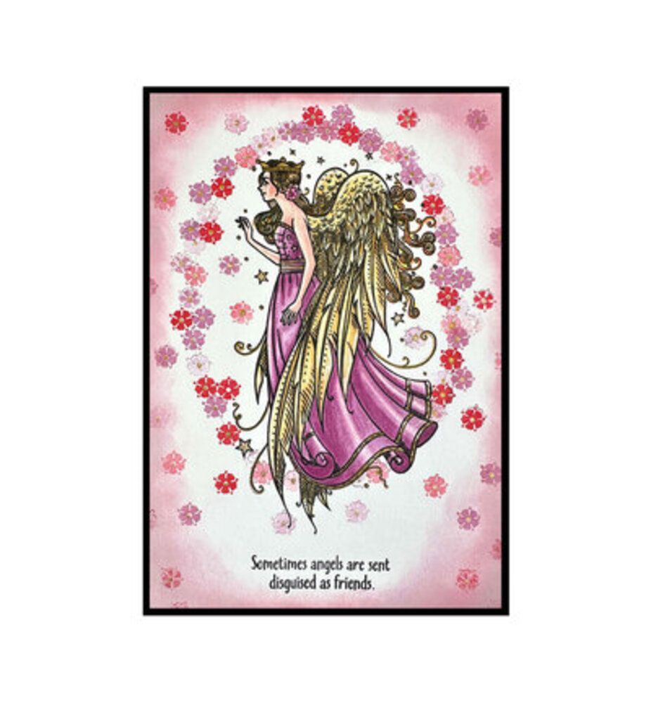 Pink Ink Designs Christmas Series Seraphina Clear Stamps (07-0012-PI) Pink Ink Designs Christmas Series Seraphina Clear Stamps (07-0012-PI)