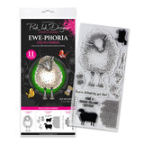 Pink Ink Designs Fauna Series Ewe-Phoria Clear Stamps (07-0015-PI)