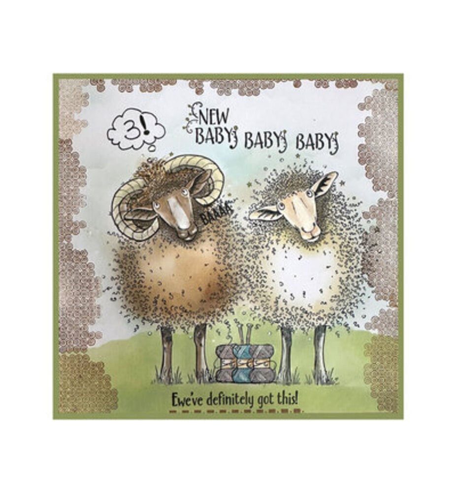 Pink Ink Designs Fauna Series Ewe-Phoria Clear Stamps (07-0015-PI) Pink Ink Designs Fauna Series Ewe-Phoria Clear Stamps (07-0015-PI)
