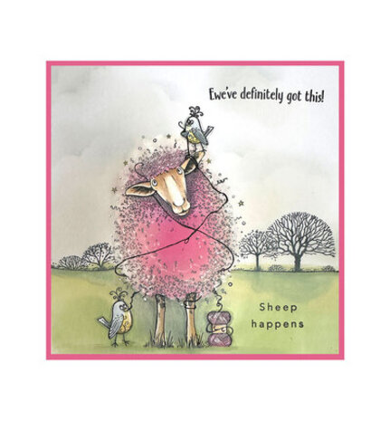 Pink Ink Designs Fauna Series Ewe-Phoria Clear Stamps (07-0015-PI) Pink Ink Designs Fauna Series Ewe-Phoria Clear Stamps (07-0015-PI)