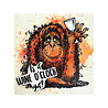 Pink Ink Designs Fauna Series Orangutangle Orangutan Clear Stamps (07-0017-PI)