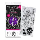 Pink Ink Designs Mythical Series Game of Bones Clear Stamps (07-0024-PI)