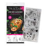 Pink Ink Designs Mythical Series Oh My Gourd Clear Stamps (07-0025-PI)
