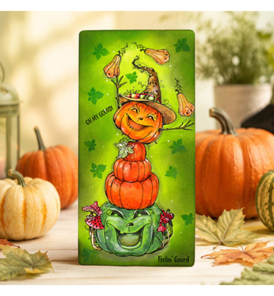 Pink Ink Designs Mythical Series Oh My Gourd Clear Stamps (07-0025-PI)