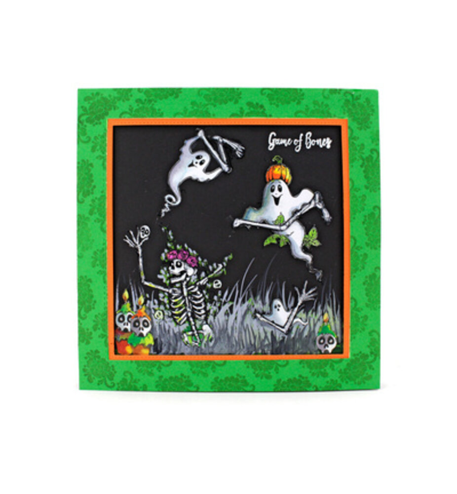 Pink Ink Designs Mythical Series Ghoul Dude Clear Stamps (07-0026-PI)