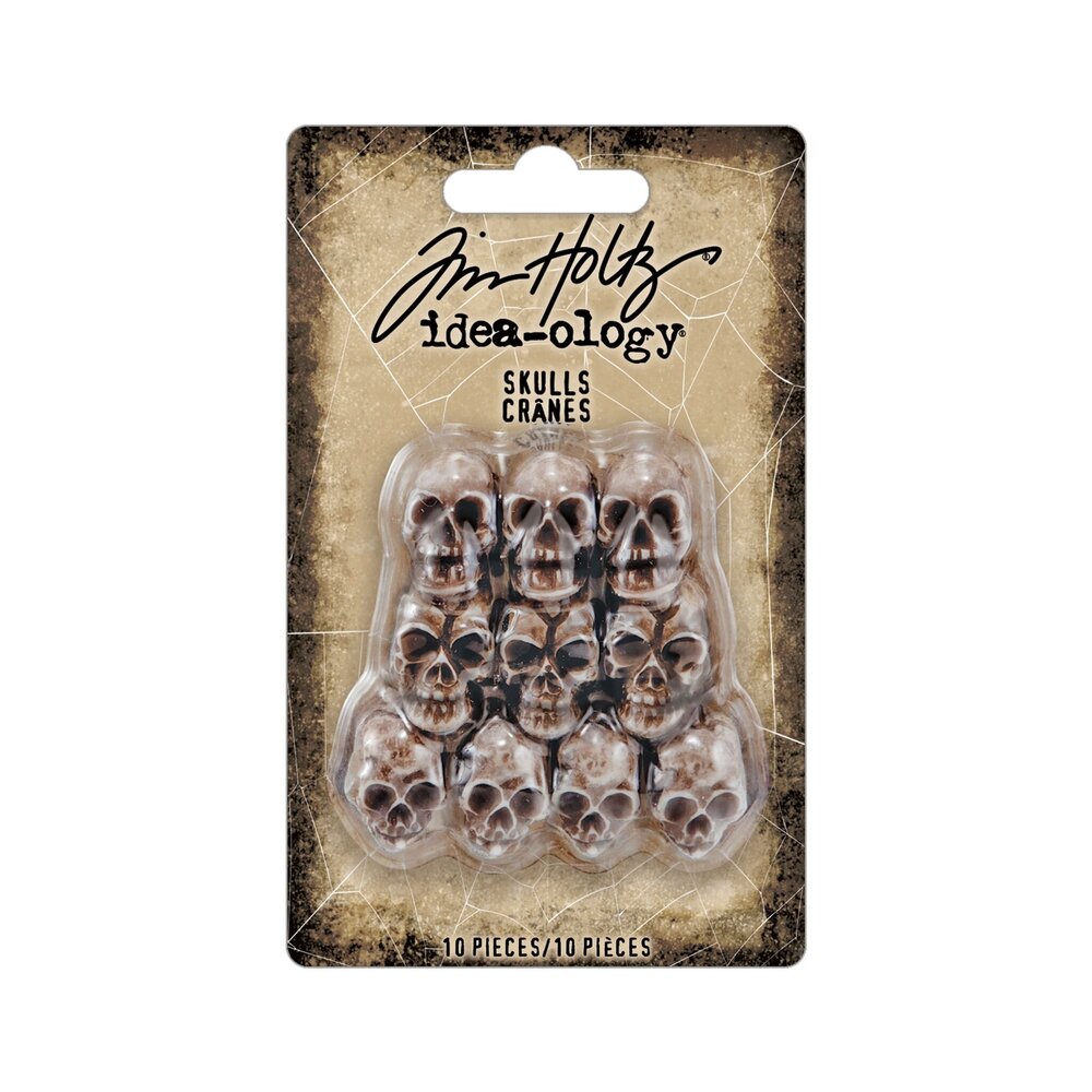 Idea-ology 2026 Tim Holtz Halloween Skulls (TH94401)