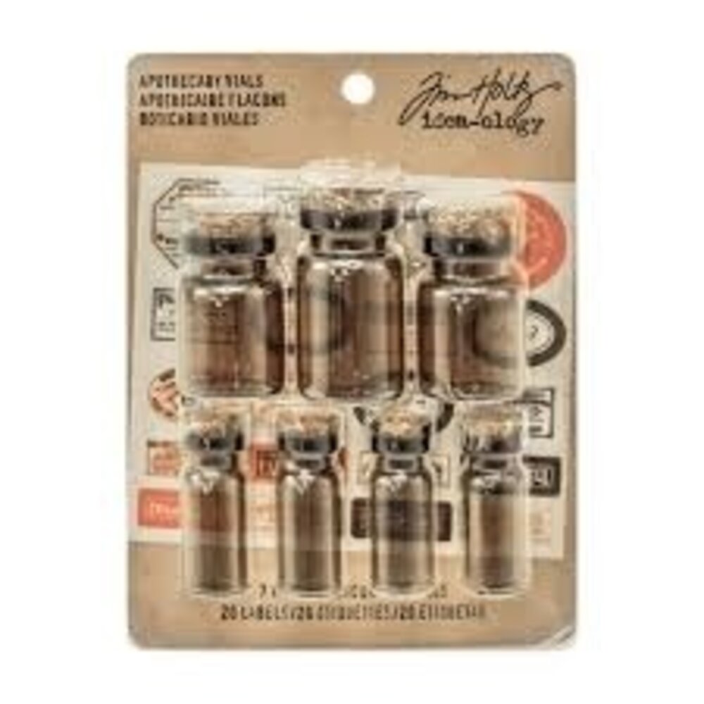 Idea-ology 2026 Tim Holtz Halloween Apothecary Vials (TH93302)