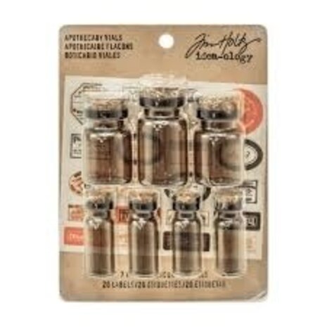 Idea-ology 2026 Tim Holtz Halloween Apothecary Vials (TH93302)