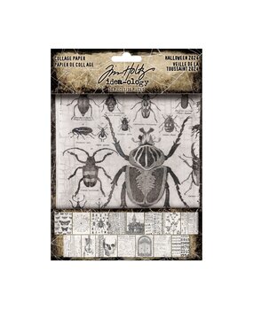 Idea-ology 2026 Tim Holtz Halloween Collage Paper (TH94393)