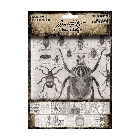 Idea-ology 2026 Tim Holtz Halloween Collage Paper (TH94393)