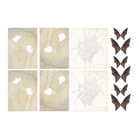 Idea-ology 2026 Tim Holtz Halloween Transparencies (TH94404)