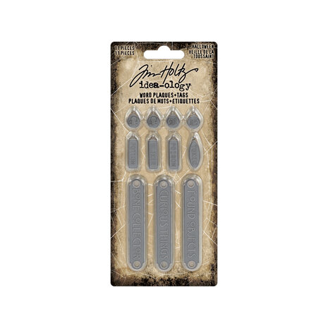 Idea-ology 2026 Tim Holtz Halloween Word Plaques + Tags (TH94438) Idea-ology 2026 Tim Holtz Halloween Word Plaques + Tags (TH94438)