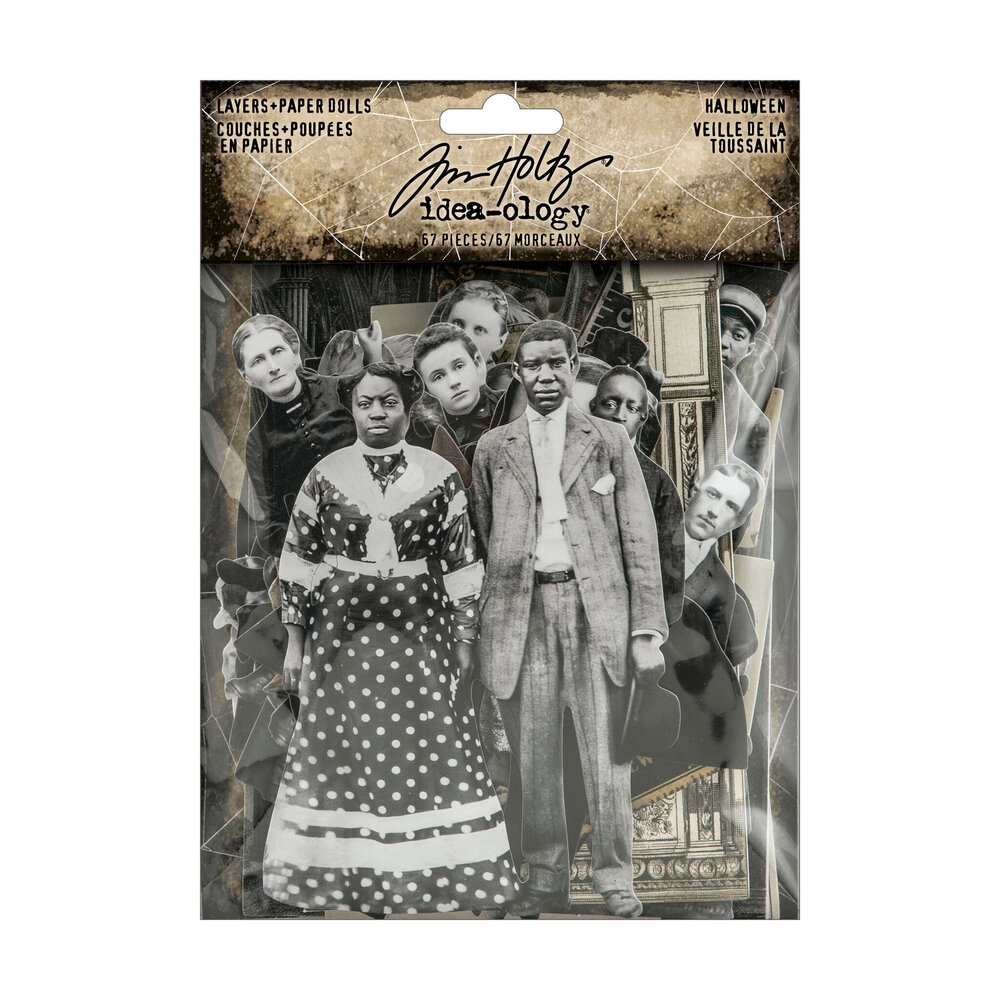 Idea-ology 2026 Tim Holtz Halloween Layers + Paper Dolls (TH94441) Idea-ology 2026 Tim Holtz Halloween Layers + Paper Dolls (TH94441)