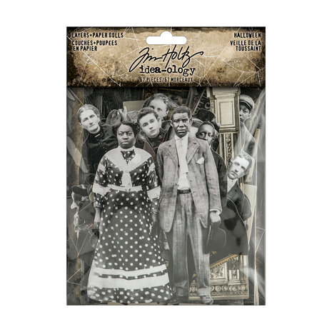 Idea-ology 2026 Tim Holtz Halloween Layers + Paper Dolls (TH94441) Idea-ology 2026 Tim Holtz Halloween Layers + Paper Dolls (TH94441)