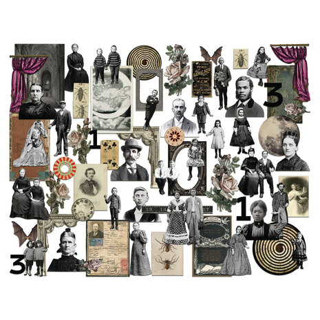 Idea-ology 2026 Tim Holtz Halloween Layers + Paper Dolls (TH94441) Idea-ology 2026 Tim Holtz Halloween Layers + Paper Dolls (TH94441)