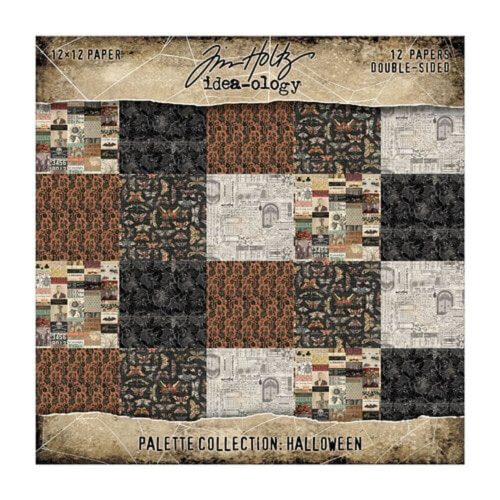 Idea-ology PRE-ORDER Tim Holtz Palette Collection 12x12 Inch Halloween (TH94467) Idea-ology PRE-ORDER Tim Holtz Palette Collection 12x12 Inch Halloween (TH94467)