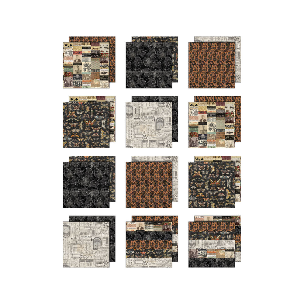 Idea-ology PRE-ORDER Tim Holtz Palette Collection 8x8 Inch Halloween (TH94481) Idea-ology PRE-ORDER Tim Holtz Palette Collection 8x8 Inch Halloween (TH94481)