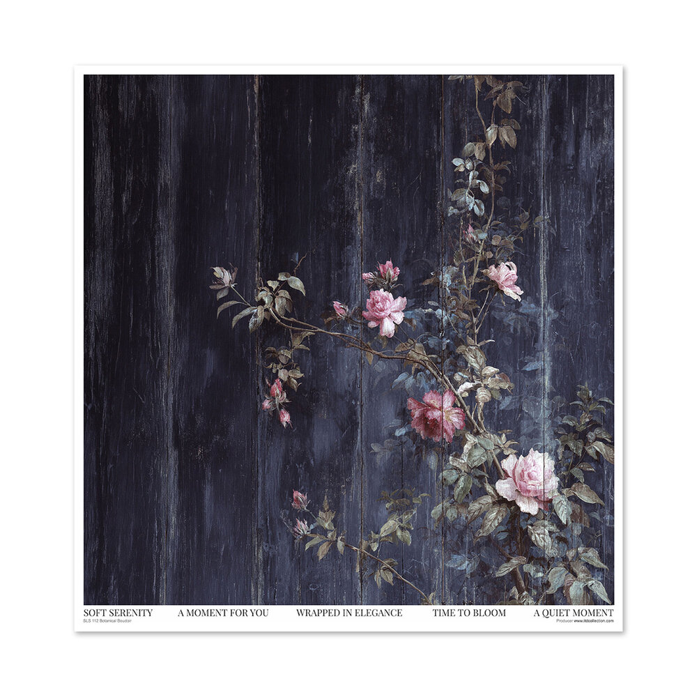 ITD Collection Botanical Boudoir 12x12 Inch Paper Pad (SLS 112)