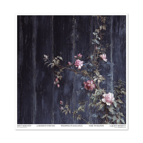 ITD Collection Botanical Boudoir 12x12 Inch Paper Pad (SLS 112)