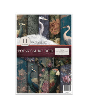 ITD Collection Botanical Boudoir A4 Rice Paper Set (RP 107) ITD Collection Botanical Boudoir A4 Rice Paper Set (RP 107)