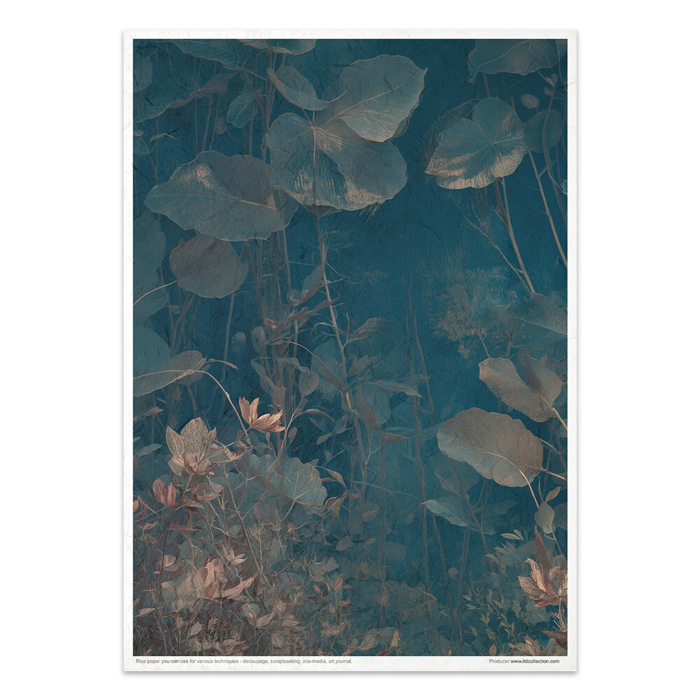 ITD Collection Botanical Boudoir A4 Rice Paper Set (RP 107) ITD Collection Botanical Boudoir A4 Rice Paper Set (RP 107)