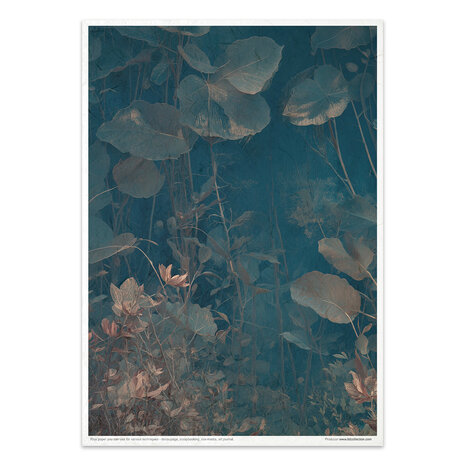 ITD Collection Botanical Boudoir A4 Rice Paper Set (RP 107) ITD Collection Botanical Boudoir A4 Rice Paper Set (RP 107)