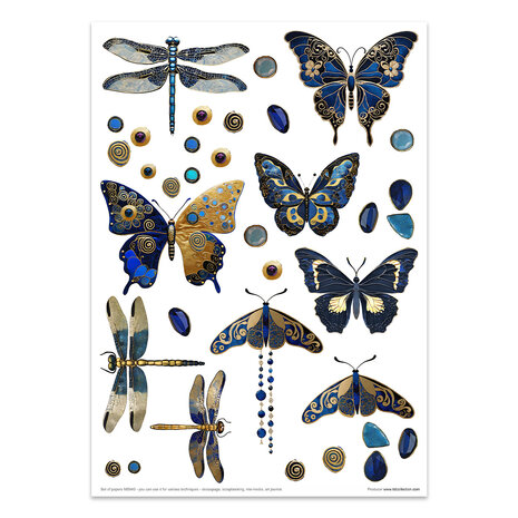 ITD Collection Inspired by Klimt A4 Mixed Media Set (MS043)