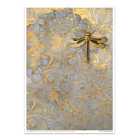 ITD Collection Inspired by Klimt A4 Mixed Media Set (MS043)