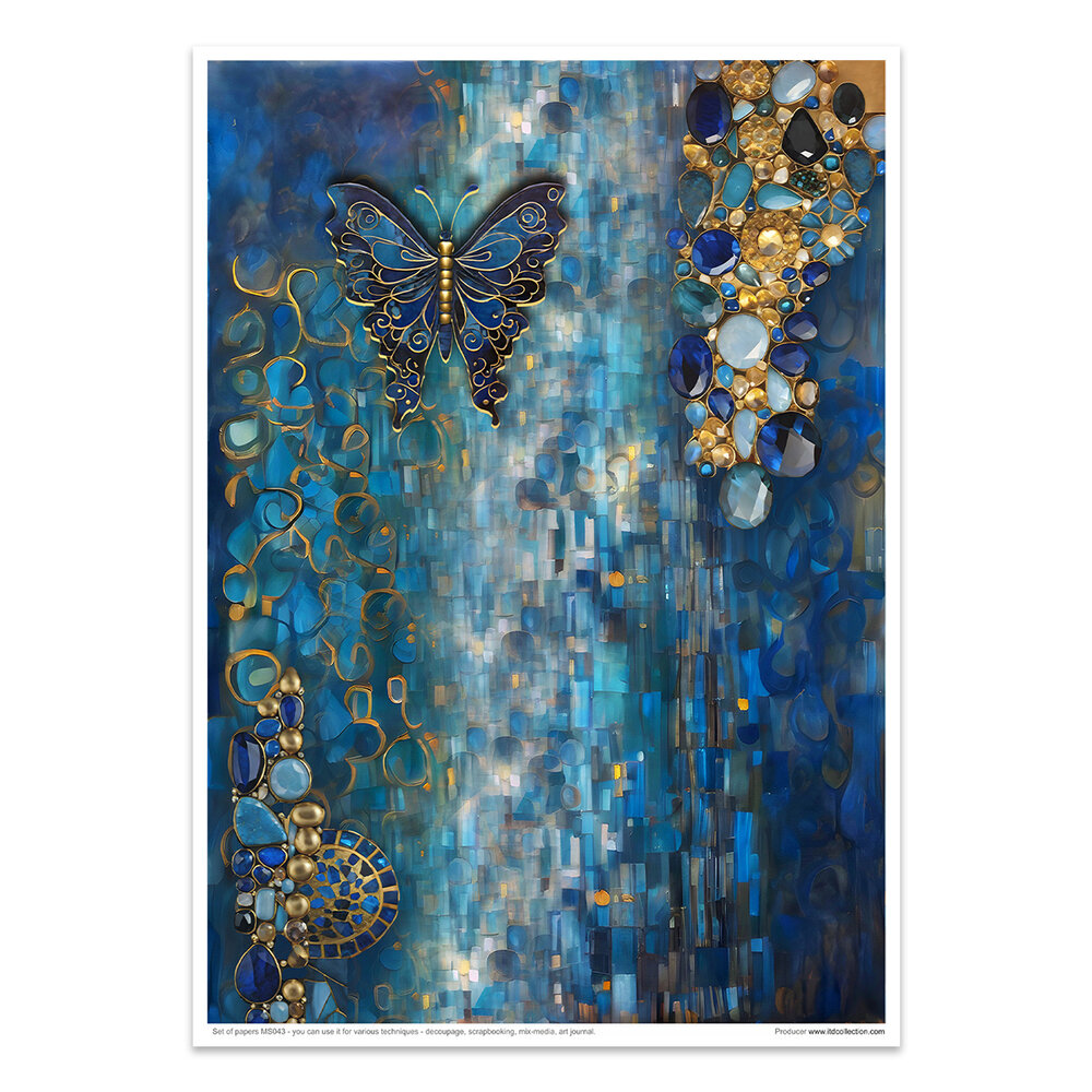 ITD Collection Inspired by Klimt A4 Mixed Media Set (MS043)