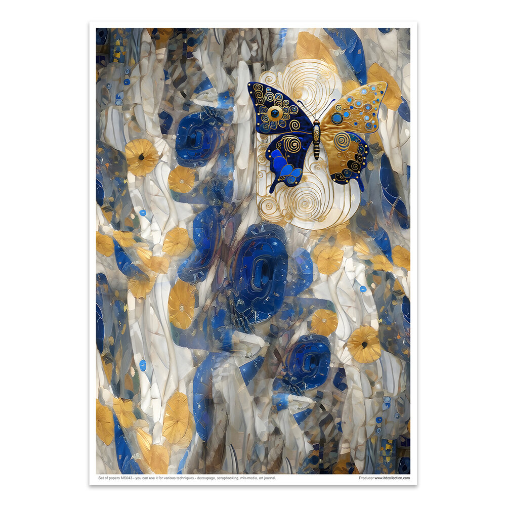 ITD Collection Inspired by Klimt A4 Mixed Media Set (MS043)