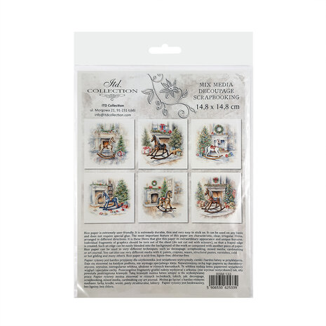 ITD Collection 6x6 Inch Rice Paper Set (RSM 133) ITD Collection 6x6 Inch Rice Paper Set (RSM 133)