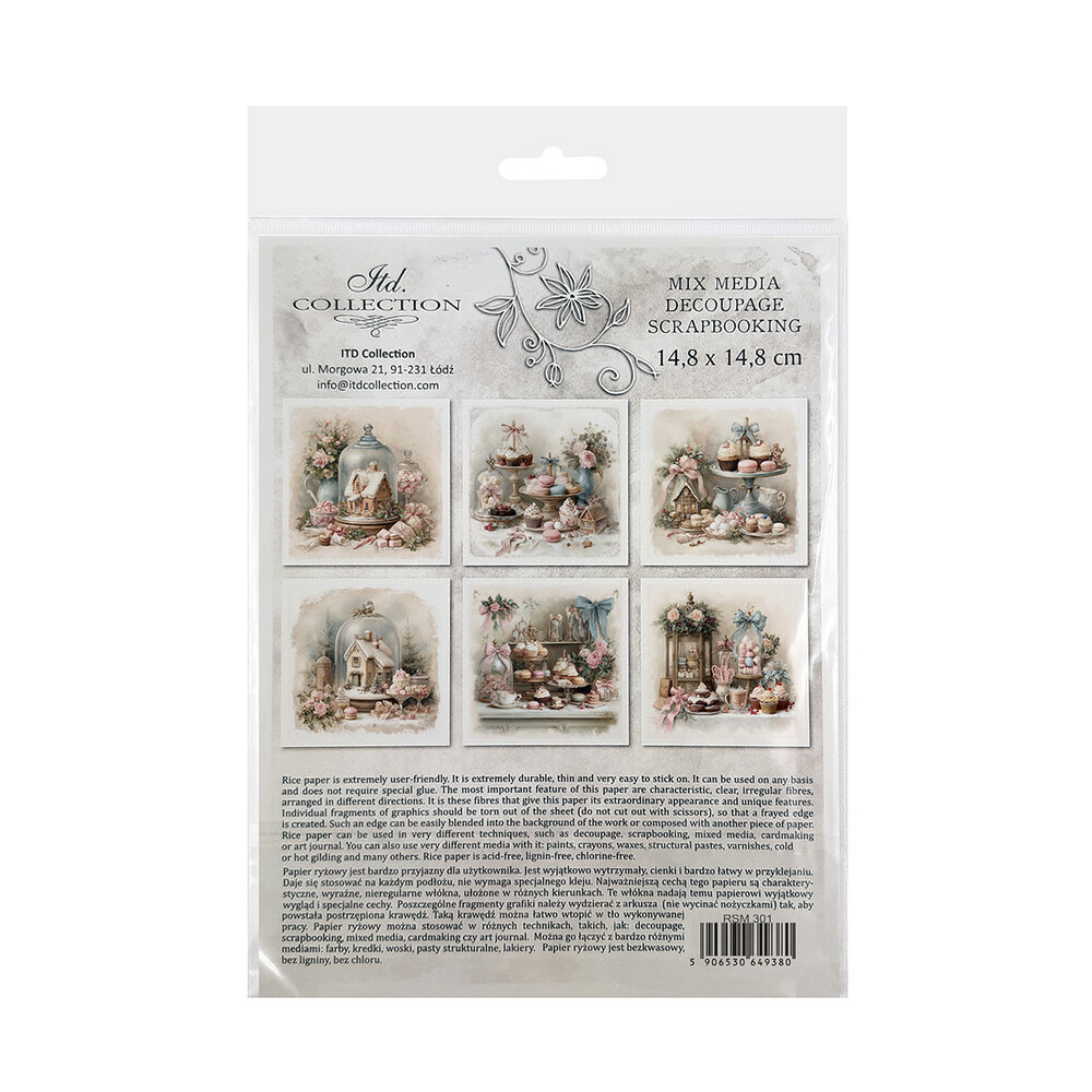 ITD Collection 6x6 Inch Rice Paper Set (RSM 301) ITD Collection 6x6 Inch Rice Paper Set (RSM 301)
