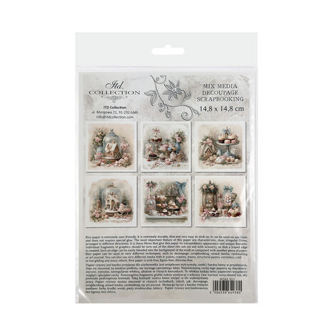 ITD Collection 6x6 Inch Rice Paper Set (RSM 301) ITD Collection 6x6 Inch Rice Paper Set (RSM 301)