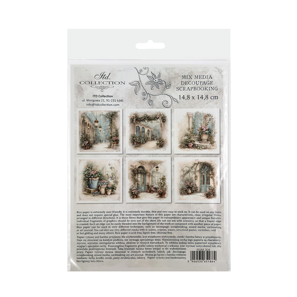 ITD Collection 6x6 Inch Rice Paper Set (RSM 304) ITD Collection 6x6 Inch Rice Paper Set (RSM 304)