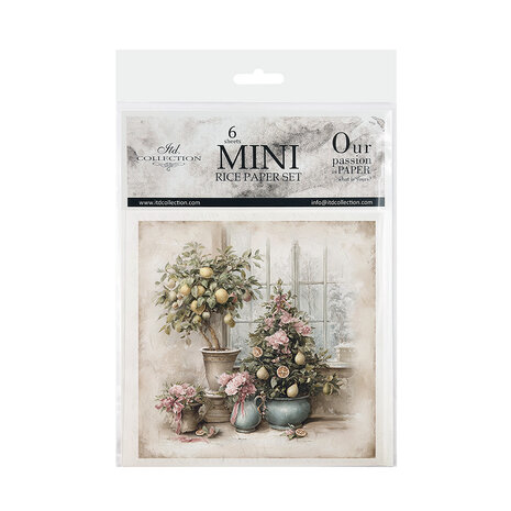 ITD Collection 6x6 Inch Rice Paper Set (RSM 305) ITD Collection 6x6 Inch Rice Paper Set (RSM 305)