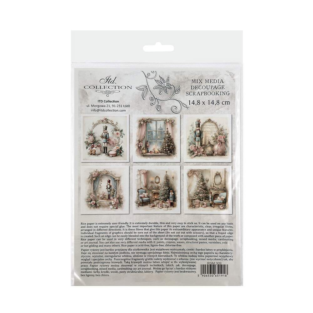 ITD Collection 6x6 Inch Rice Paper Set (RSM 309) ITD Collection 6x6 Inch Rice Paper Set (RSM 309)