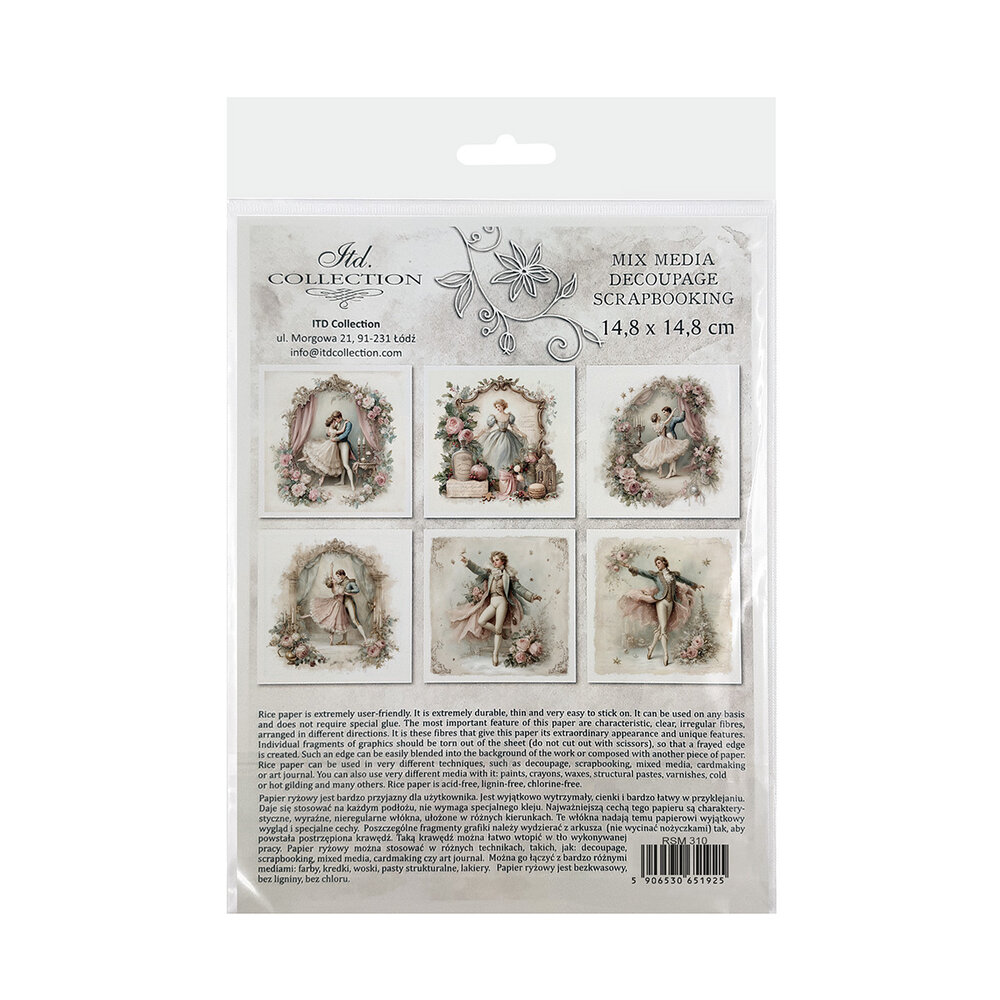 ITD Collection 6x6 Inch Rice Paper Set (RSM 310) ITD Collection 6x6 Inch Rice Paper Set (RSM 310)