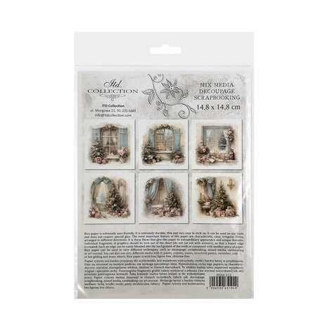 ITD Collection 6x6 Inch Rice Paper Set (RSM 312) ITD Collection 6x6 Inch Rice Paper Set (RSM 312)