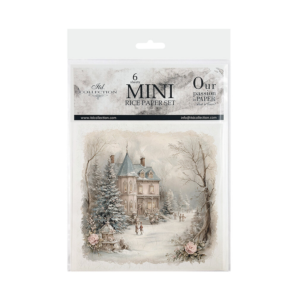 ITD Collection 6x6 Inch Rice Paper Set (RSM 313)