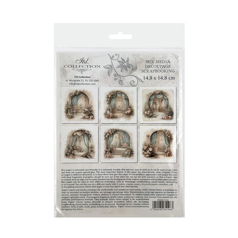 ITD Collection 6x6 Inch Rice Paper Set (RSM 314) ITD Collection 6x6 Inch Rice Paper Set (RSM 314)