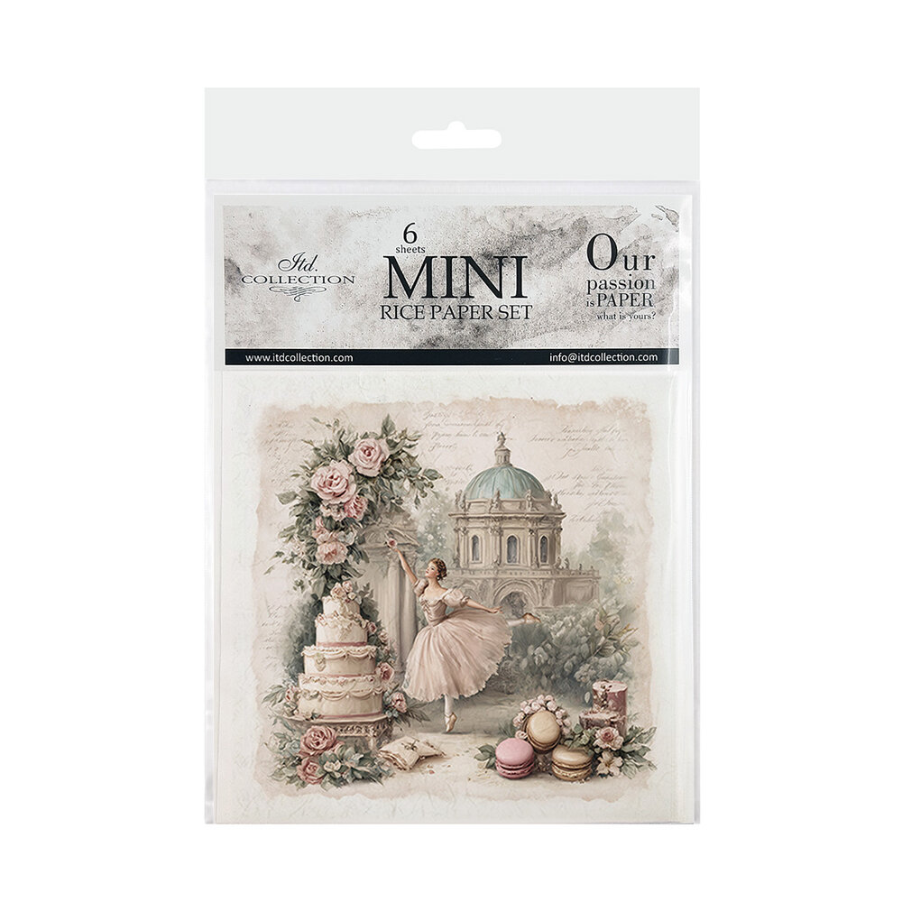 ITD Collection 6x6 Inch Rice Paper Set (RSM 315)