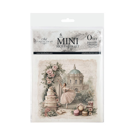 ITD Collection 6x6 Inch Rice Paper Set (RSM 315)