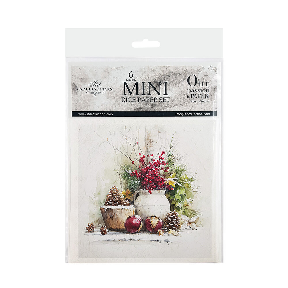 ITD Collection 6x6 Inch Rice Paper Set (RSM 296)
