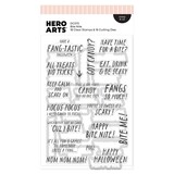 Hero Arts PRE-ORDER Spooky Smiles Stamps & Dies Bite Nite (DC373)