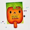 Hero Arts PRE-ORDER Spooky Smiles Die Set Big Mouth Jack-o-Lantern (DF313)