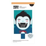 Hero Arts PRE-ORDER Spooky Smiles Die Set Big Mouth Vampire (DF315)