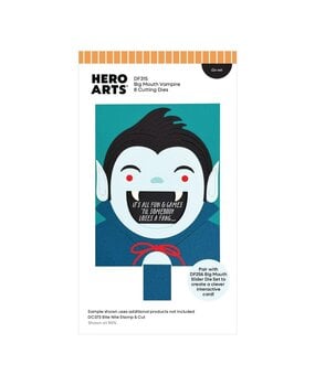 Hero Arts PRE-ORDER Spooky Smiles Die Set Big Mouth Vampire (DF315)