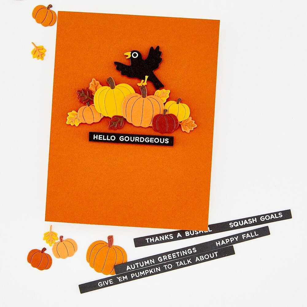 Hero Arts PRE-ORDER Whimsical Wheels Clear Stamp Set Autumn Greetings (CM878) Hero Arts PRE-ORDER Whimsical Wheels Clear Stamp Set Autumn Greetings (CM878)