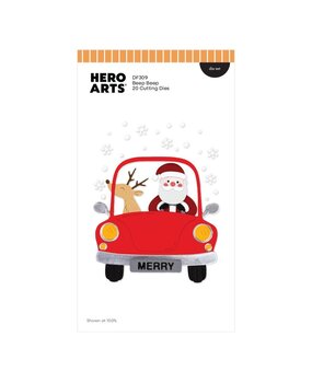 Hero Arts Whimsical Wheels Die Set Beep Beep (DF309) Hero Arts Whimsical Wheels Die Set Beep Beep (DF309)