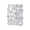 Hero Arts PRE-ORDER Whimsical Wheels Die Set Beep Beep Holiday Extras (DF310)